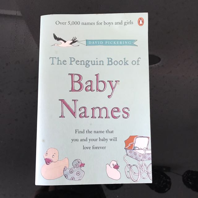 The penguin book store of baby names