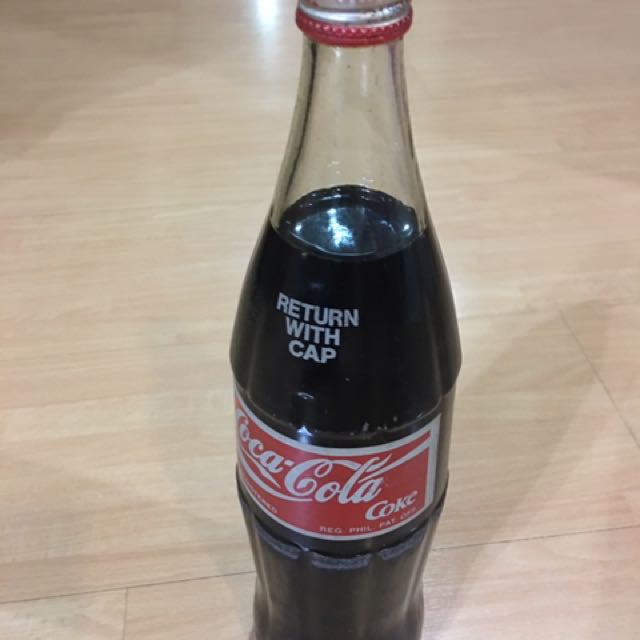 Philippine 1 Litre Glass Coke Bottle, Food & Drinks, Alcoholic ...