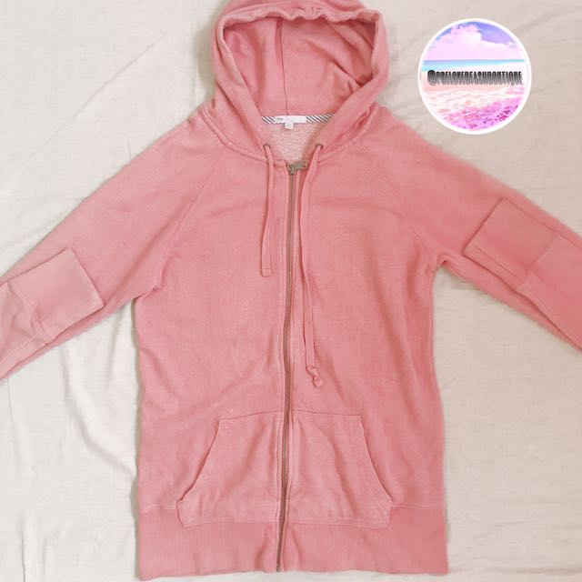 Pink Gap Jacket, Women's Fashion, Coats, Jackets and Outerwear on Carousell