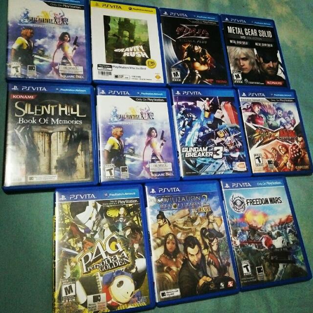Ps Vita Games, Video Gaming, Video Games on Carousell