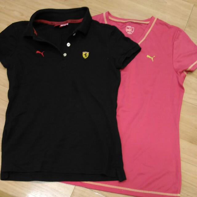puma t shirt pink