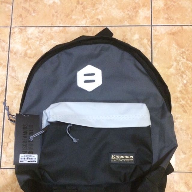 Screamous Bag Dark Grey Olshop Fashion Olshop Pria Di Carousell