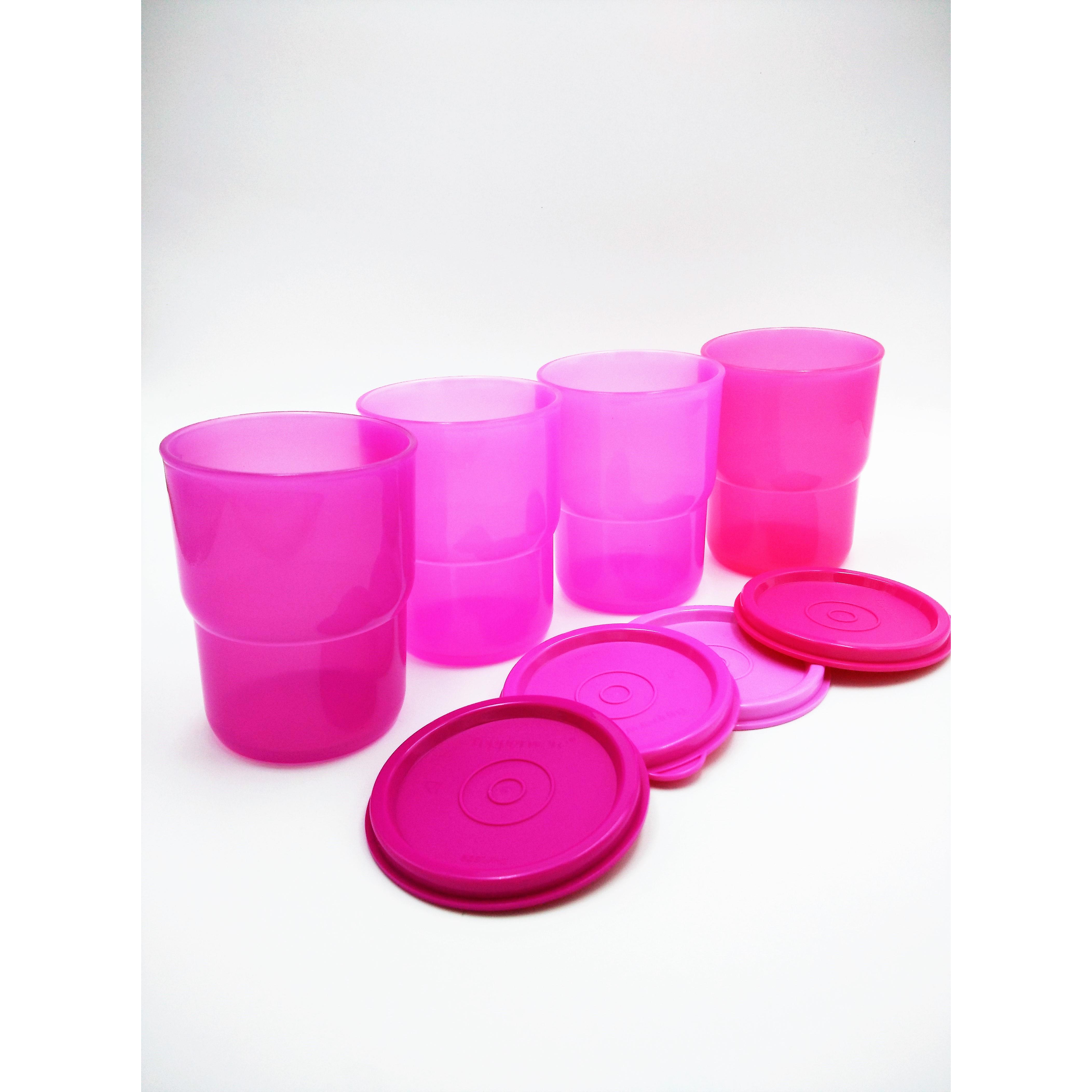  Tupperware Outdoor Tumblers 225ml 4pcs Peralatan Dapur di 