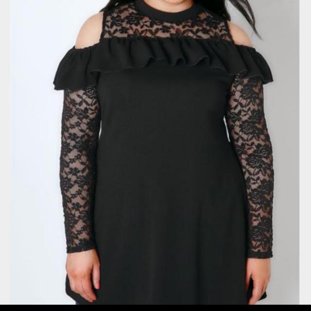 yours clothing black tops