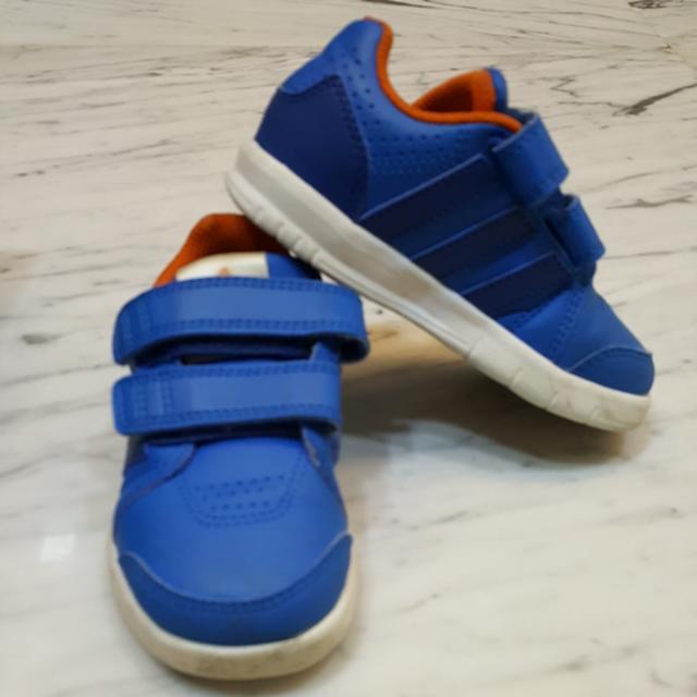 adidas blue orange