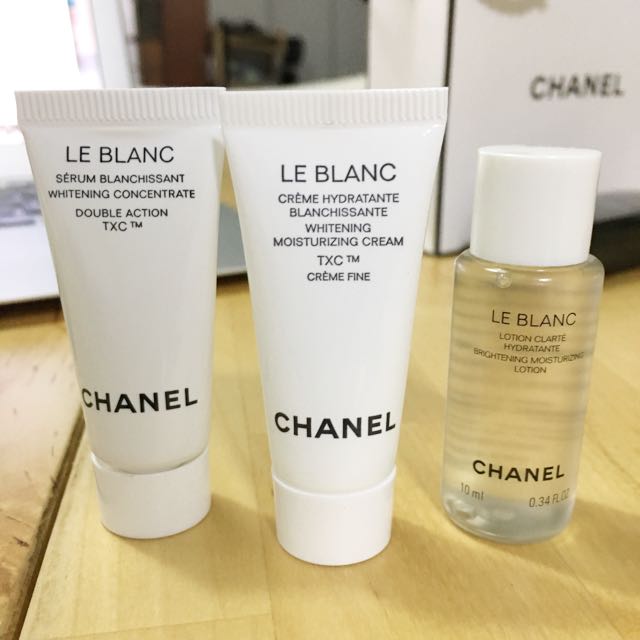 Chanel Le Blanc Serum, Creme, Lotion