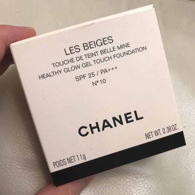 CHANEL LES BEIGES HEALTHY GLOW GEL TOUCH FOUNDATION SPF 25 NO. 40, 0.38  OUNCE