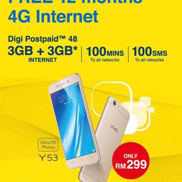 Digi Free Vip Number 4g Lte Vivo Mobile Phones Tablets Android Phones Oppo On Carousell