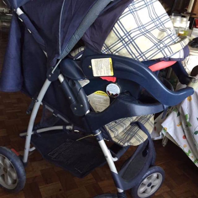 GRACO 3 In 1 Stroller With Car Seat, Babies & Kids, Going Out, Car