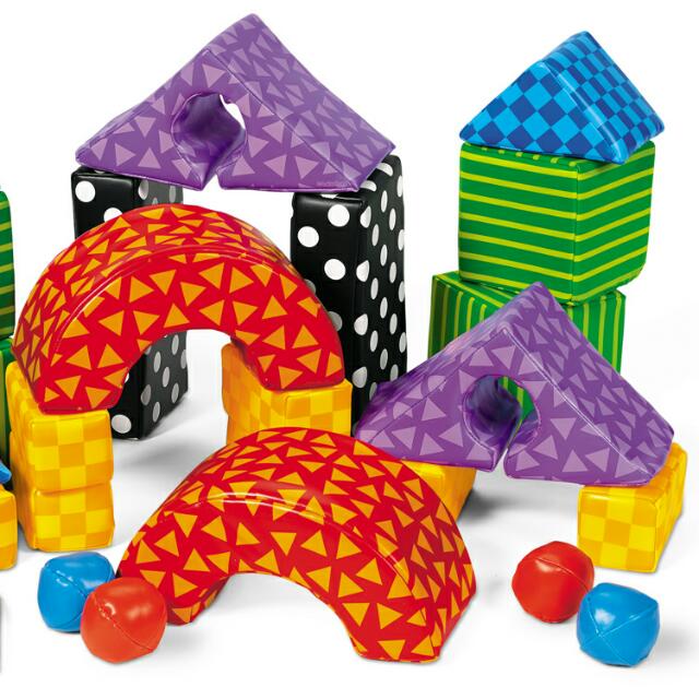 Lakeshore Stacking Soft Blocks (Memory Foam), Hobbies & Toys, Toys