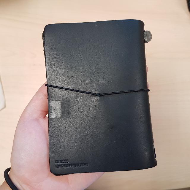 Midori Travelers Notebook Black Passport Size, Hobbies &amp; Toys ...