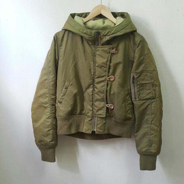 mk bomber jacket