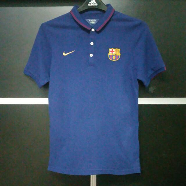 Nike FC Barcelona Polo Shirt, Men's Fashion, Tops & Sets, Tshirts