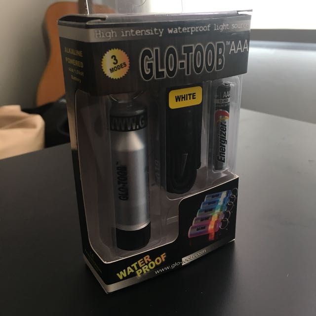 Original Glo Toob Aaa Waterproof Safety Lights Sports Equipment Hiking Camping On Carousell