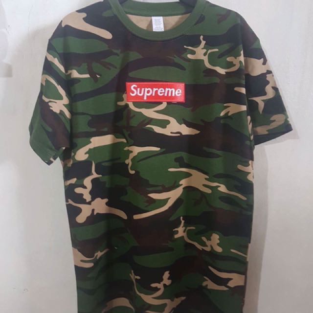 Camo supreme shirt clearance