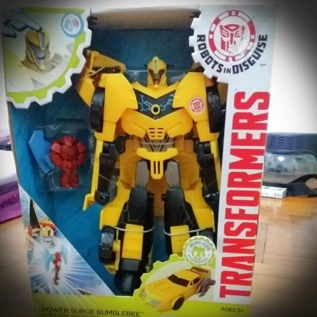transformers power surge bumblebee
