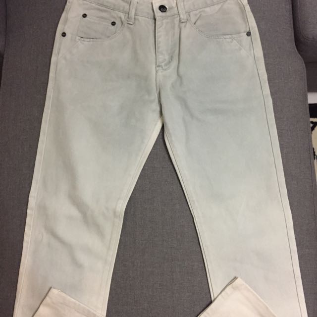 Bench Acid Washed Jeans (Light Blue), Men's Fashion, Bottoms, Jeans on