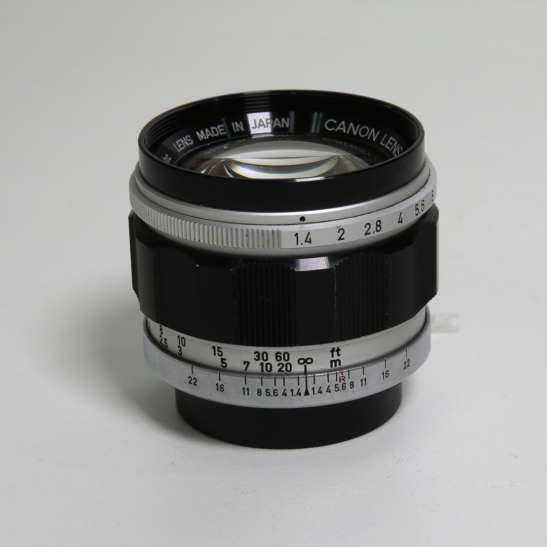 Canon 50mm f/1.4 LTM, 攝影器材, 鏡頭及裝備- Carousell