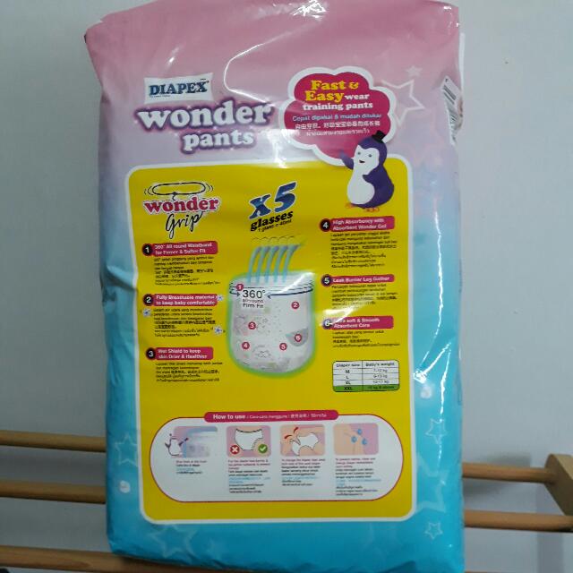 Cotton Pant Diapers Huggies Wonder Dry Pants Double Extra Large Size, Size:  XXL, Age Group: 2-3 Year at Rs 450/packet in Rangareddy