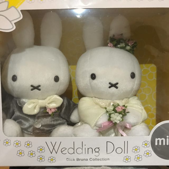Miffy Wedding Doll, Hobbies & Toys, Stationery & Craft, Occasions