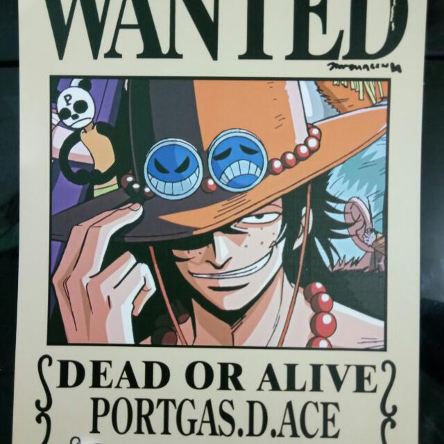 One Piece Wanted Poster Shanks