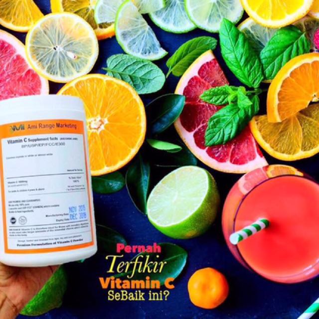 Vitamin C: Pilih Serbuk, Tablet atau Bergetah?