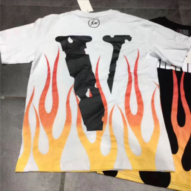VLONE Flames 1 1 UA 2017 Collection Highest Quality Guaranteed Hip