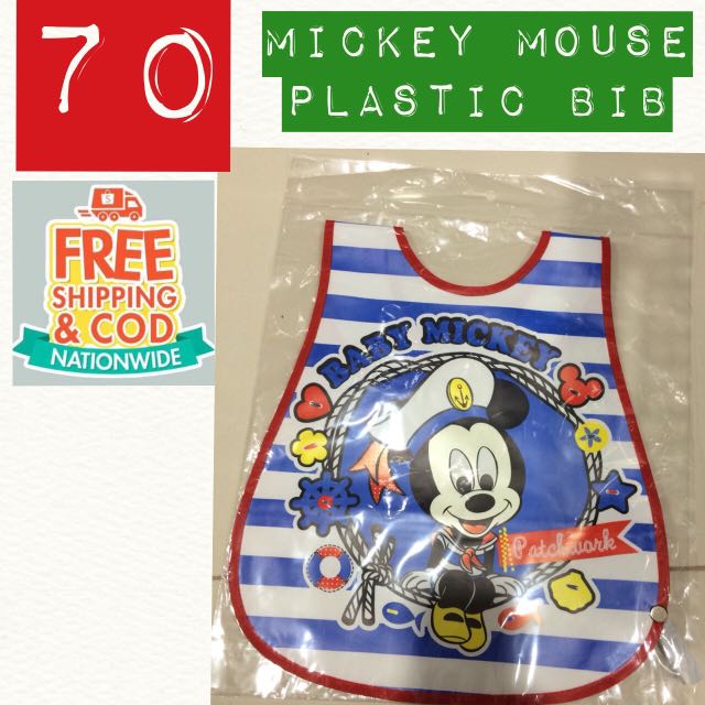 Waterproof Baby Bib Mickey Mouse (Category: Changing Mats & Accessories) located in Valenzuela. Submitted by gpe24 (Listing ID 114777597, Image 1). Description: .