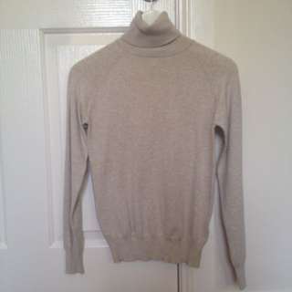 ZARA Beige Turtleneck