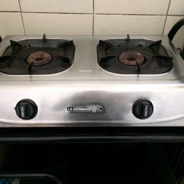 2 Burner Gas StoveLA GERMANIA, TV & Home Appliances, Kitchen