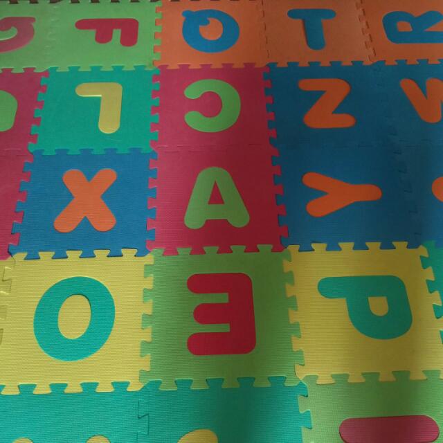 Abc Kid Floor Mat Babies Kids Toys Walkers On Carousell