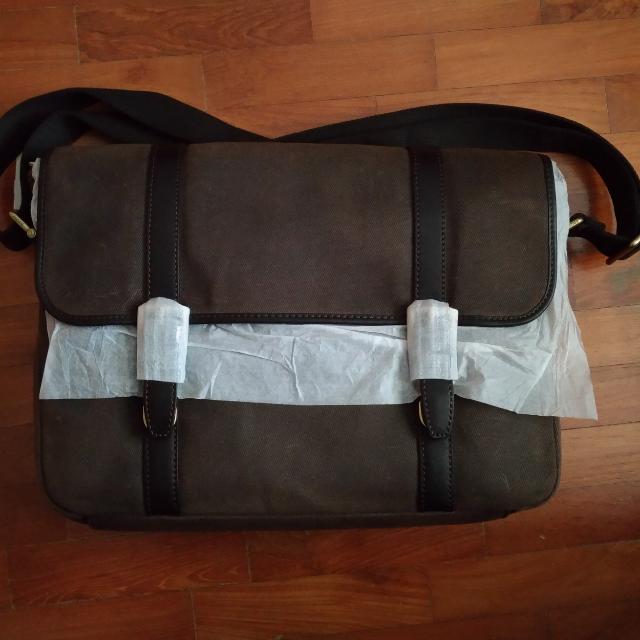 fossil estate ew messenger bag
