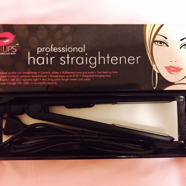 Brand New Hot Lips Pro Hair Straightener From Korea Health Beauty Hair Care On Carousell