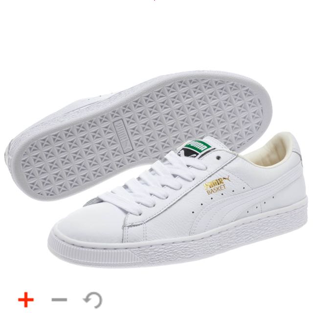 Puma basket classic white singapore clearance