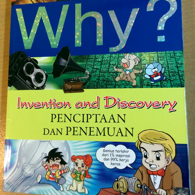Buku Komik Edukasi Why Buku Alat Tulis Buku Anak Anak Di Carousell