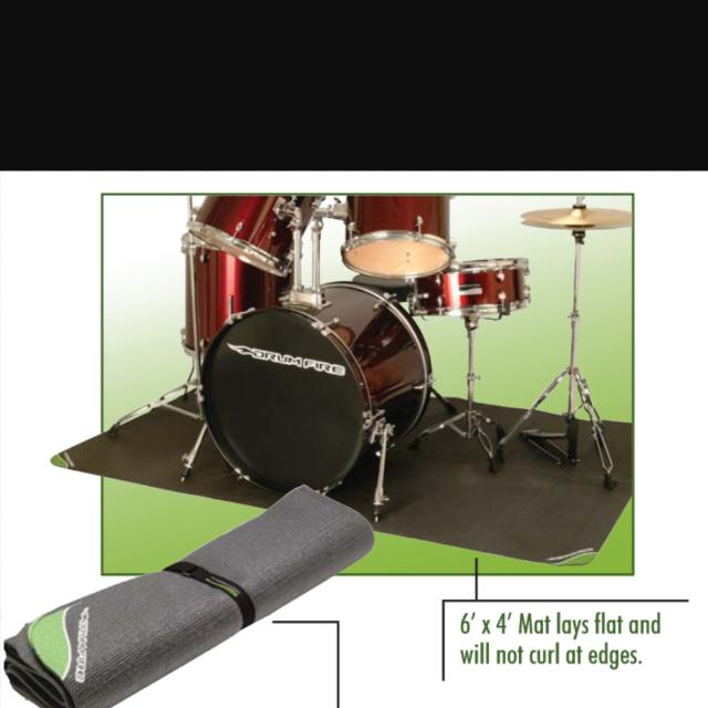 Drum Mat Music Media Music Accessories On Carousell