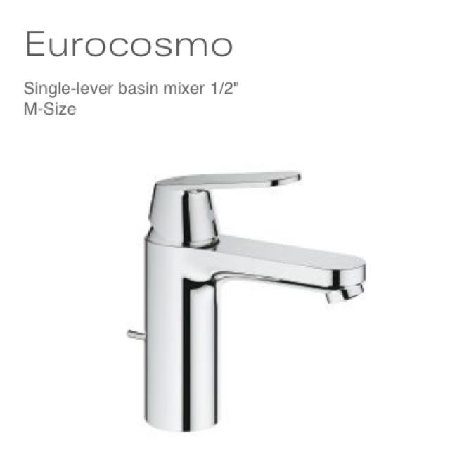Grohe Eurosmart Cosmo Basin Mixer Art 23325 Home Appliances On Carousell