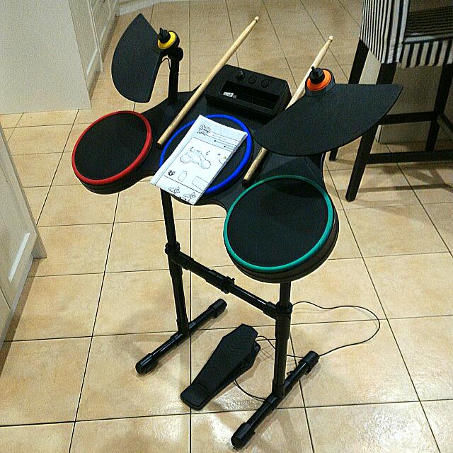 Guitar Hero Drum Set for Wii, Video Gaming, Gaming Accessories