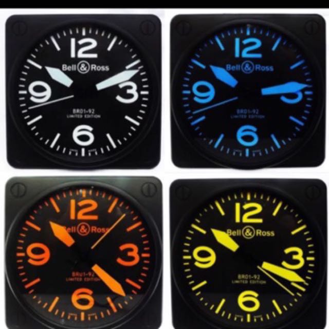 Bell and ross wall hot sale clock