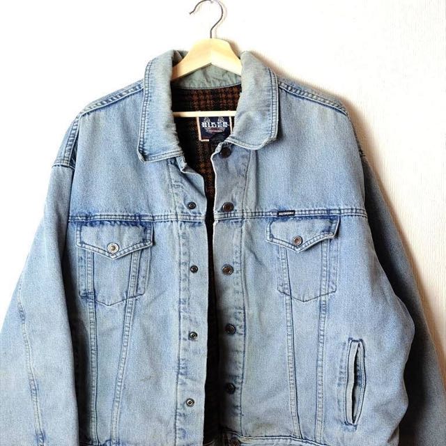 Harley Davidson Vintage Denim Jacket Women S Fashion Clothes On
