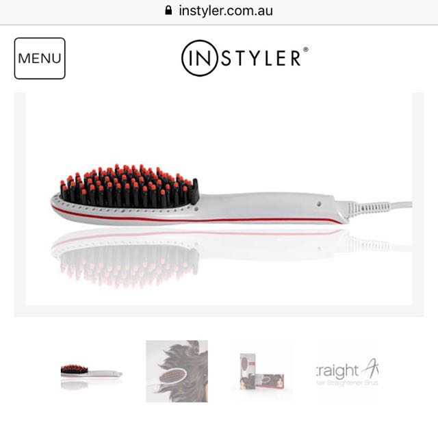 Instyler straight top away brush