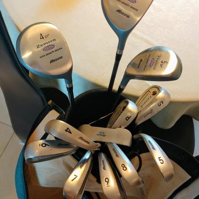 mizuno zephyr golf set