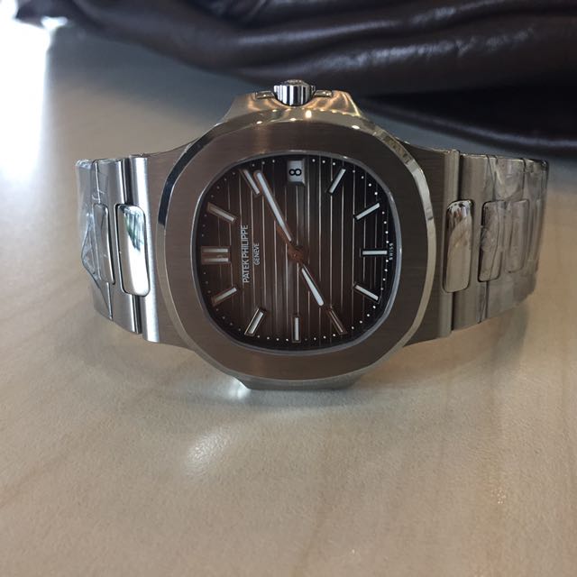 Patek Philippe Nautilus Grey Dial Luxury Watches On Carousell