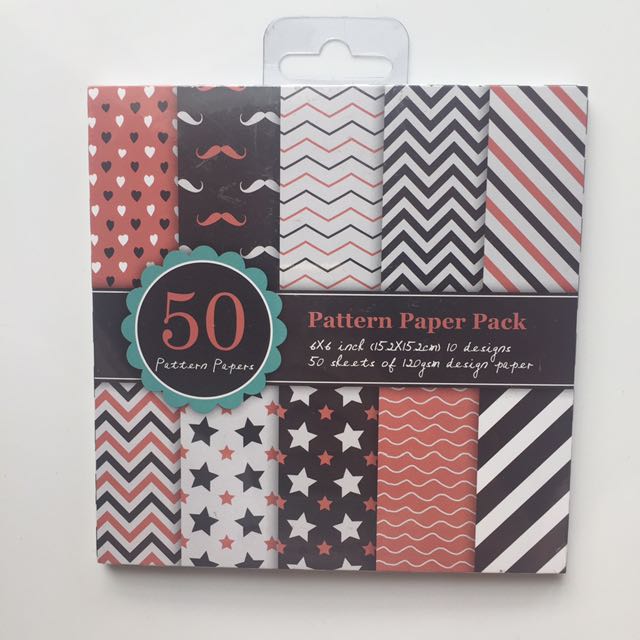 Pattern Paper Pack (Category: Craft Supplies & Tools) located in Kuching. Submitted by fancysavage (Listing ID 114998957, Image 1). Description: .