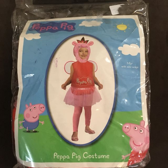 Peppa Pig Costume, Babies & Kids, Babies & Kids Fashion on Carousell