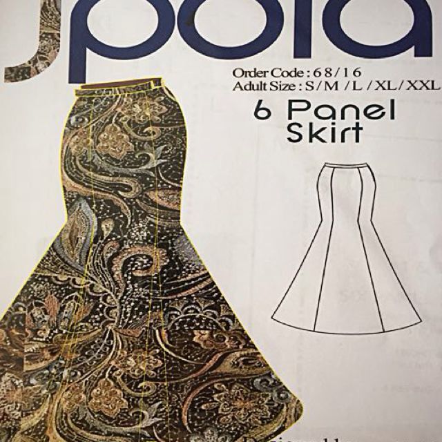 6 panel skirt store