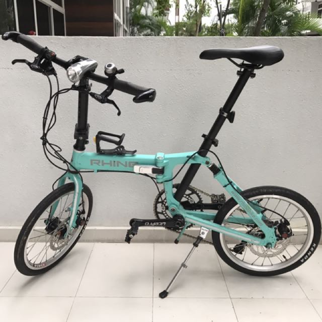 Rhine folding sales bike