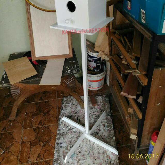 Rumah Burung Hiasan Laman Home Furniture Home Decor On Carousell