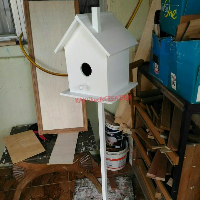 Rumah Burung Hiasan Laman Home Furniture Home Decor On Carousell