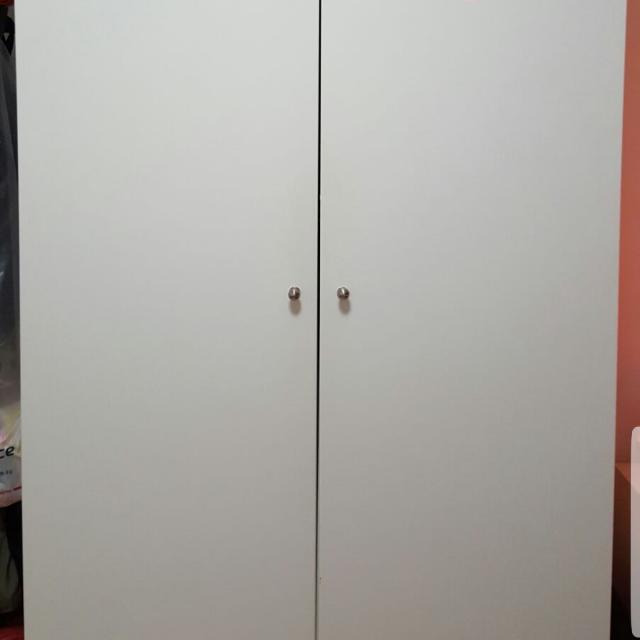 Single Door Wardrobe Ikea White Furniture Shelves Drawers On